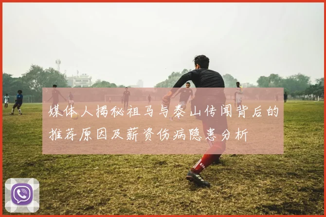 媒体人揭秘祖马与泰山传闻背后的推荐原因及薪资伤病隐患分析